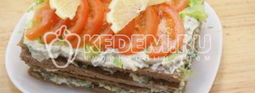 тортик печеночный. Шаг 12