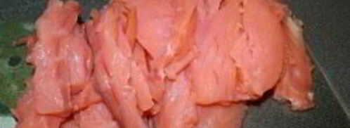 блинные роллы с семгой. Шаг 7