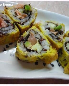 Горячие роллы в темпуре