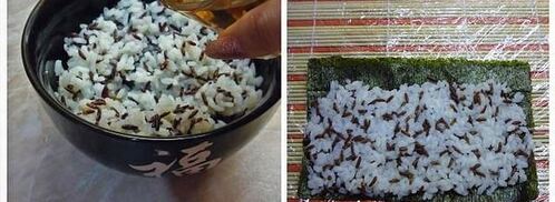 горячие роллы в темпуре. Шаг 3