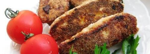 куриные котлетки-роллы. Шаг 21