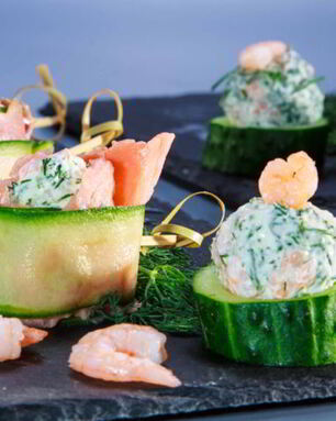 Огуречные роллы и пеньки