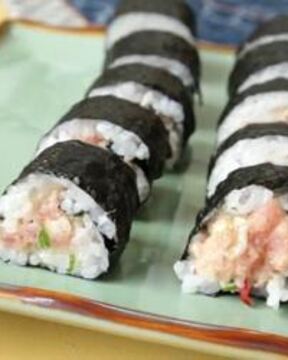 Острые роллы с тунцом