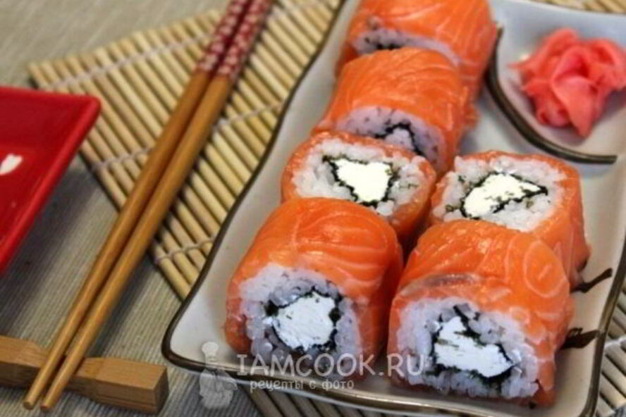 Рецепт роллов филадельфия