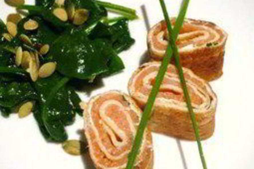 Рецепт роллов из копченного лосося