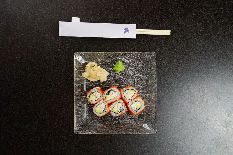 Рецепт роллов калифорния с крабом