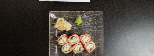 роллы калифорния с крабом. Шаг 9