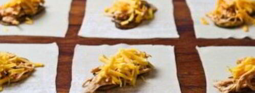 роллы с индюшкой и грибами. Шаг 4