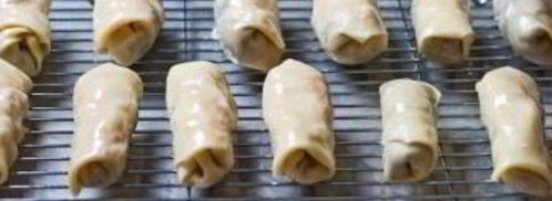 роллы с индюшкой и грибами. Шаг 6