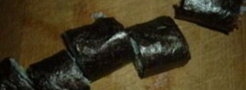 роллы с семгой и огурцом. Шаг 8