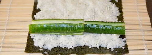 роллы сложная мозаика. Шаг 4