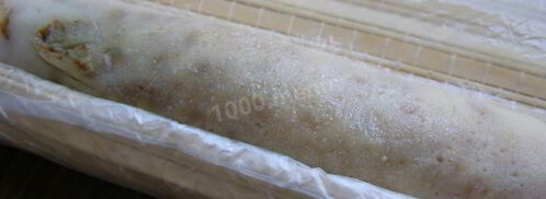 сладкие суши роллы с бананами. Шаг 8