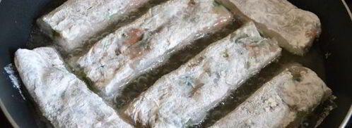 спринг роллы с курицей. Шаг 17