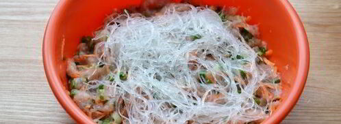 спринг роллы с курицей. Шаг 9