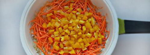 спринг-роллы с кускусом и овощами. Шаг 3