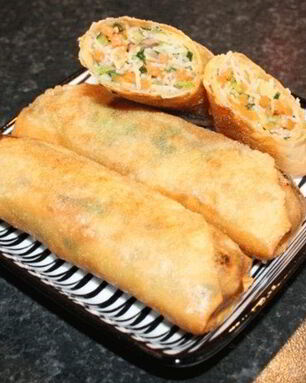 Спринг роллы с овощами