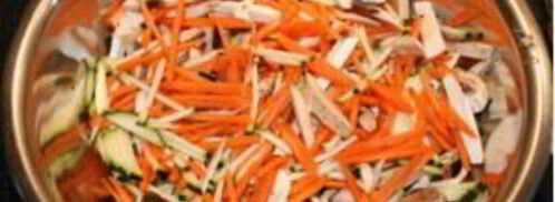 спринг роллы с овощами. Шаг 4