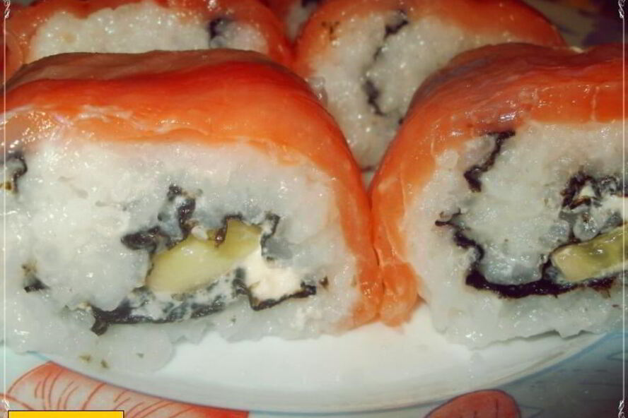 Рецепт суш роллы филадельфия