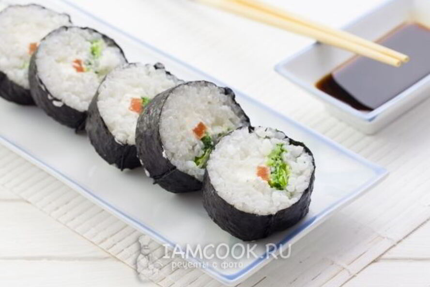 Рецепт вегетарианских роллов