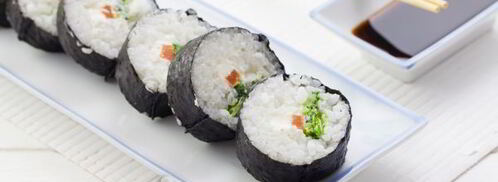 вегетарианские роллы. Шаг 18