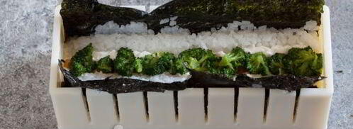 вегетарианские роллы. Шаг 12