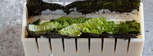 вегетарианские роллы. Шаг 13