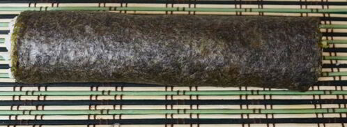 запеченные роллы с крабовыми палочками. Шаг 13