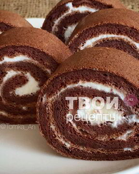 Бисквитный рулет