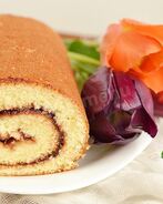 Быстрый рулет к чаю за минут