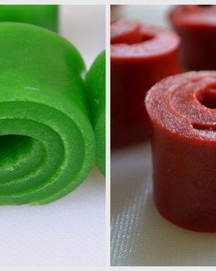 Фруктовый желатиновый рулет