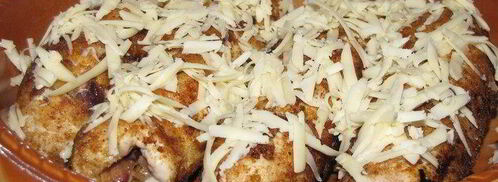 куринные рулетики с начинкой из слив. Шаг 8