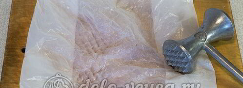 куриный рулет с омлетом. Шаг 3