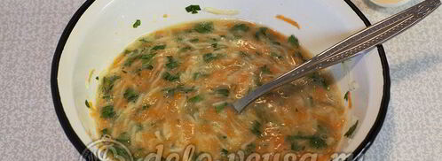 куриный рулет с омлетом. Шаг 7