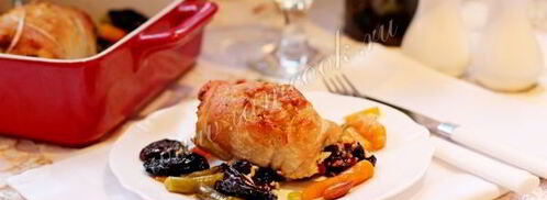 куриные рулетики с кускусом и миндалем. Шаг 10