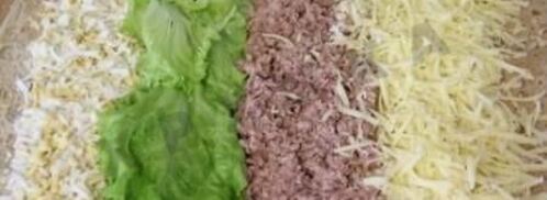 лавашный рулет с сыром и печенью трески. Шаг 5