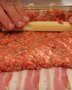 Мясной рулет на гриле