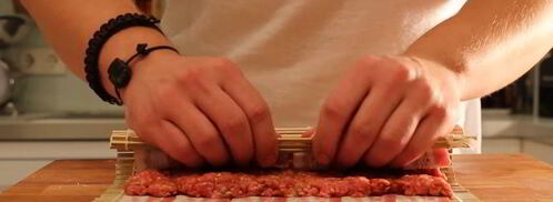 мясной рулет на гриле. Шаг 5