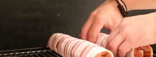 мясной рулет на гриле. Шаг 6