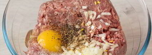 мясной рулет с брокколи и грибами. Шаг 8