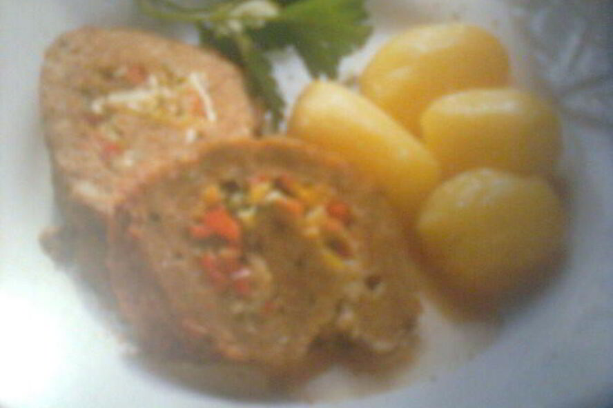 Рецепт мясного рулета