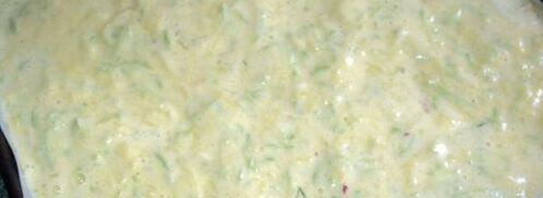 рулет из кабачков с грибами и сыром. Шаг 3