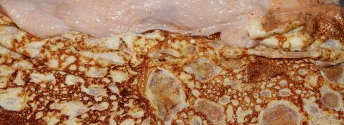 рулет из курицы с аджикой. Шаг 8