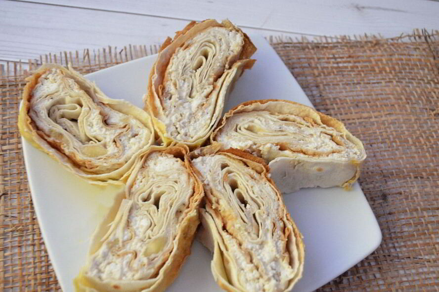 Рецепт рулета из лаваша