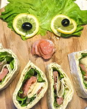 Рулет из семги