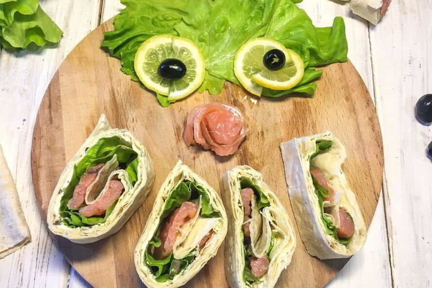 Рецепт рулета из семги