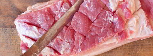 рулет из свиной брюшины. Шаг 3