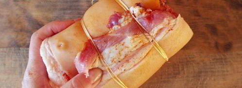 рулет из свиной брюшины. Шаг 5