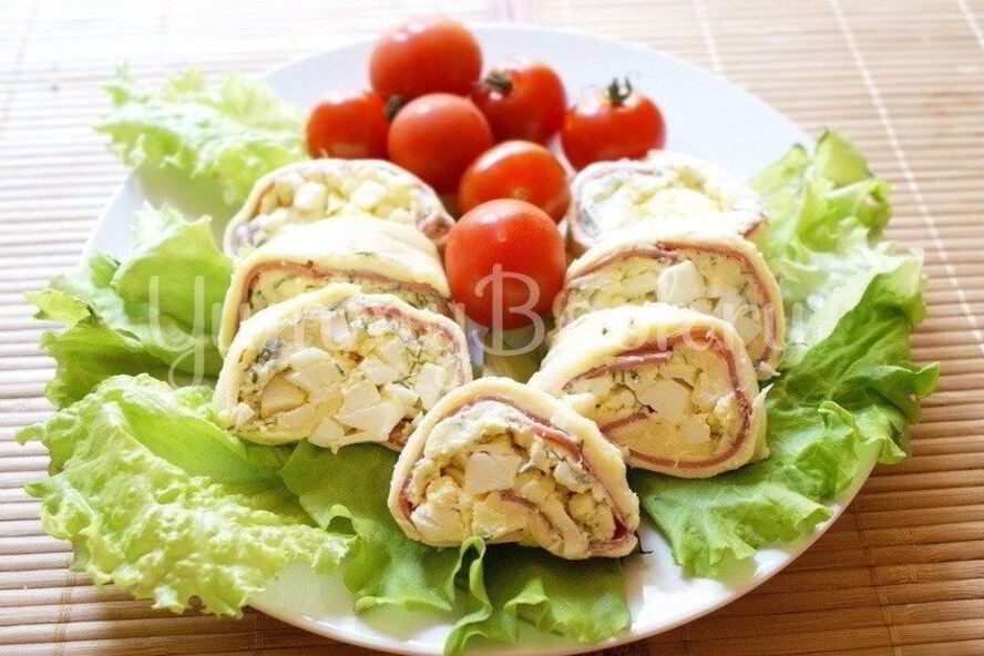 Рецепт рулета из сыра