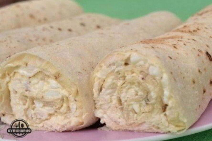 Рецепт рулета с курицей и сыром