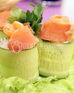 Рулетики из огурцов